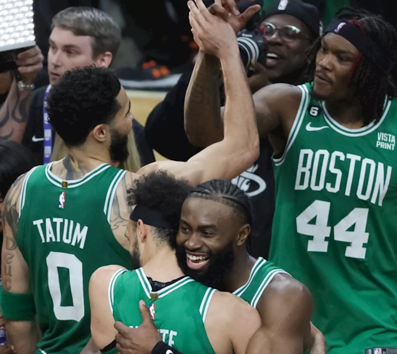 Boston Celtics sweep Indiana Pacers to reach NBA finals