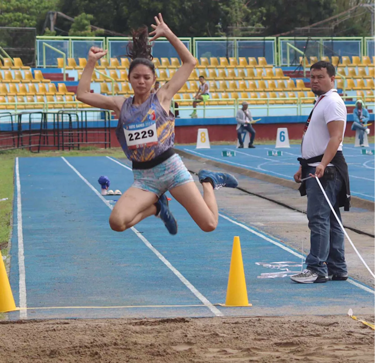 Ms. ROTC Games Visayas 3rd placer tops long jump