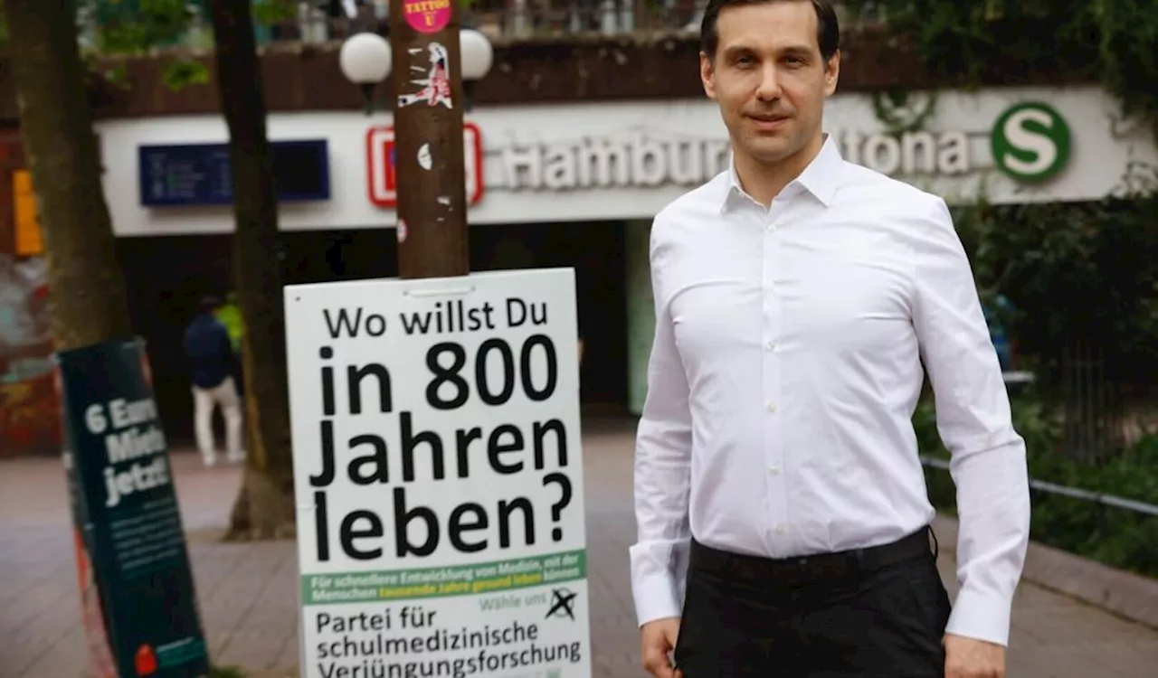 2000 Jahre alt werden: Die Partei, die das Sterben im Alter abschaffen will