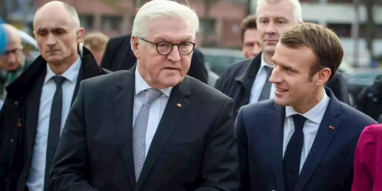 Steinmeier würdigt Macron als Motor der europäischen Entwicklung