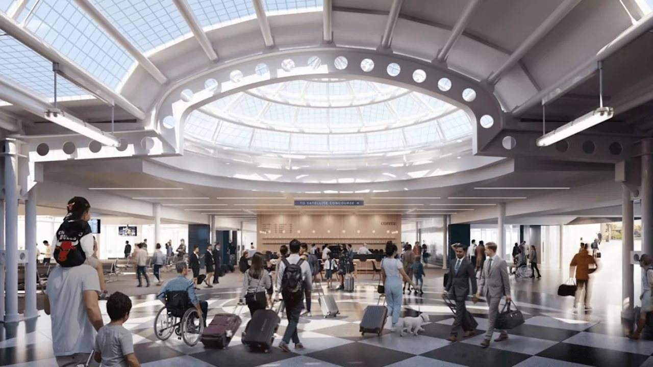 Renderings show what new concourse at O'Hare Airport could look like