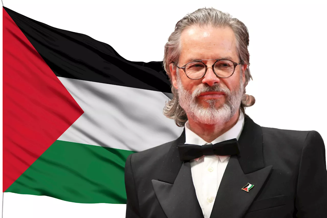 Guy Pearce's Palestinian Pin Removed in Photo Sparks Fury