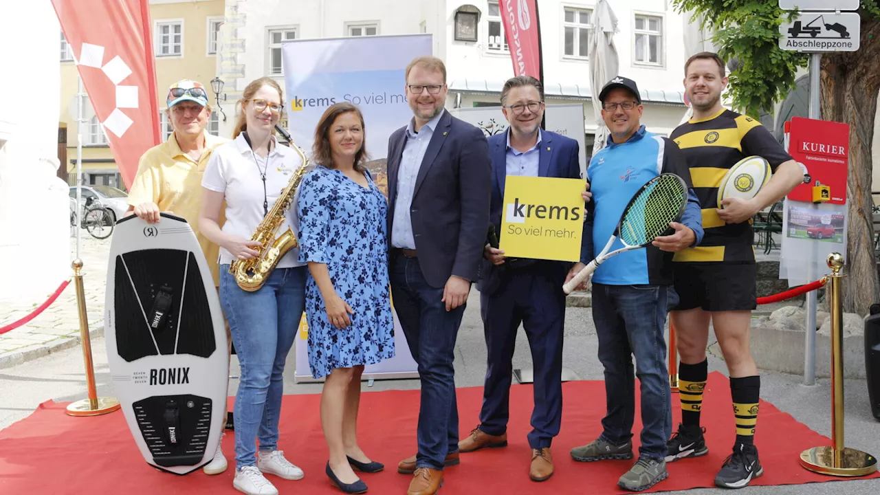 Kremser Vereine standen einen Tag lang „in der Auslage“