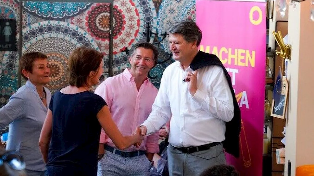 Pinke Wahltour führte Helmut Brandstätter nach Perchtoldsdorf