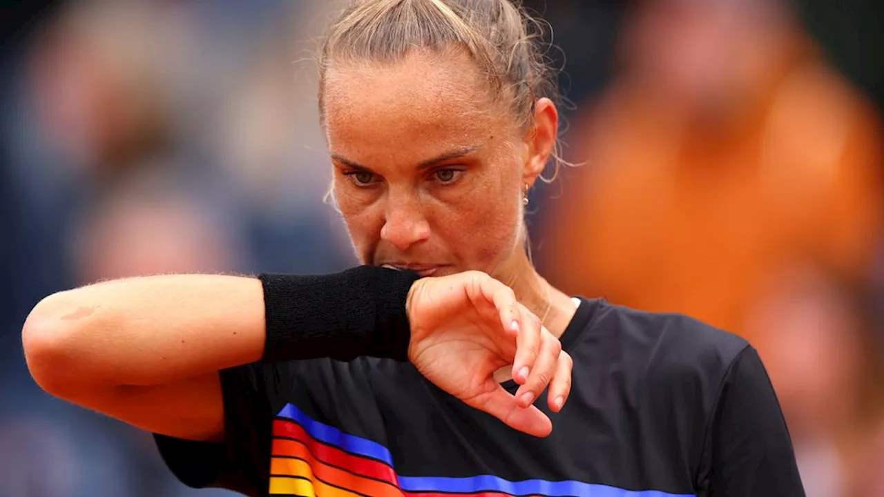 Rus verslaat in eerste ronde Roland Garros voormalig wereldtopper Kerber