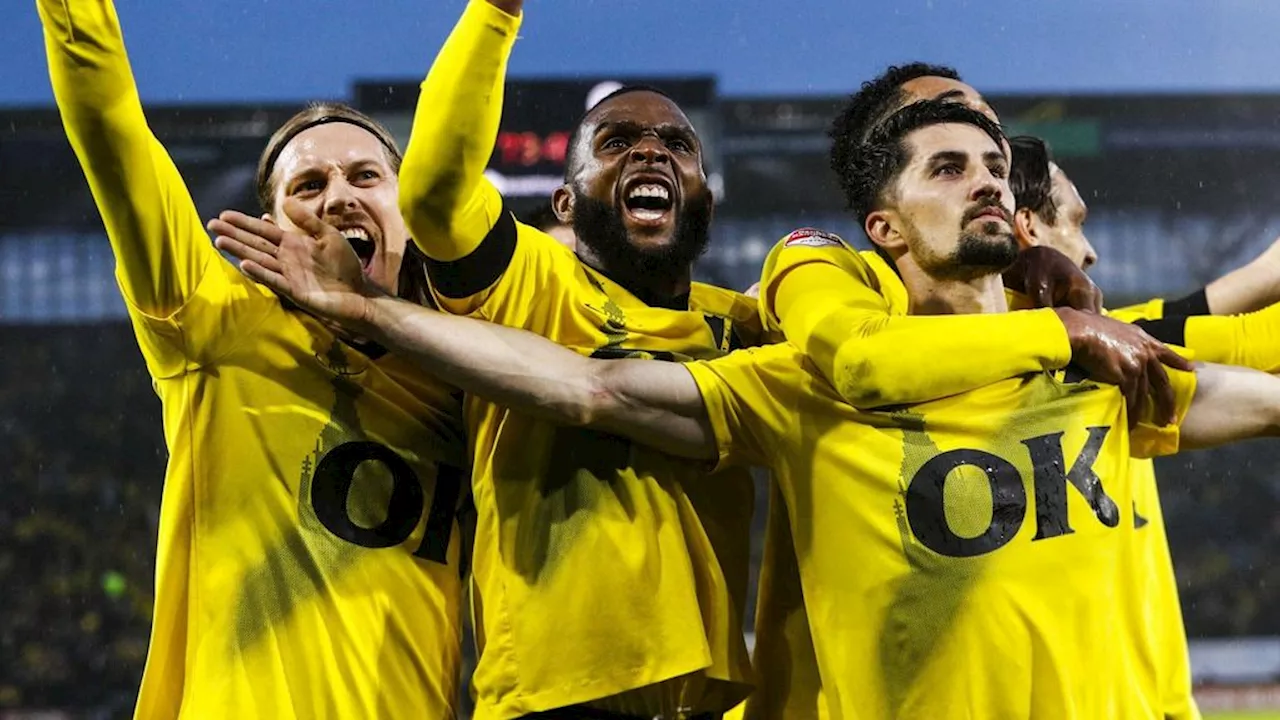 NAC Breda zet grote stap naar eredivisie met 6-2 zege op negental Excelsior