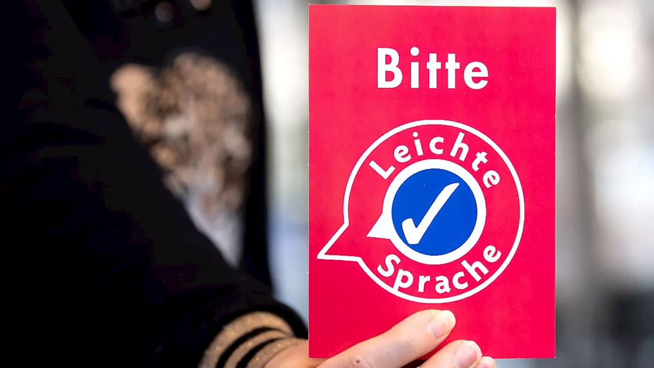 Kurze Sätze, einfache Wörter: Leichte Sprache ist anspruchsvoll und hilft Millionen