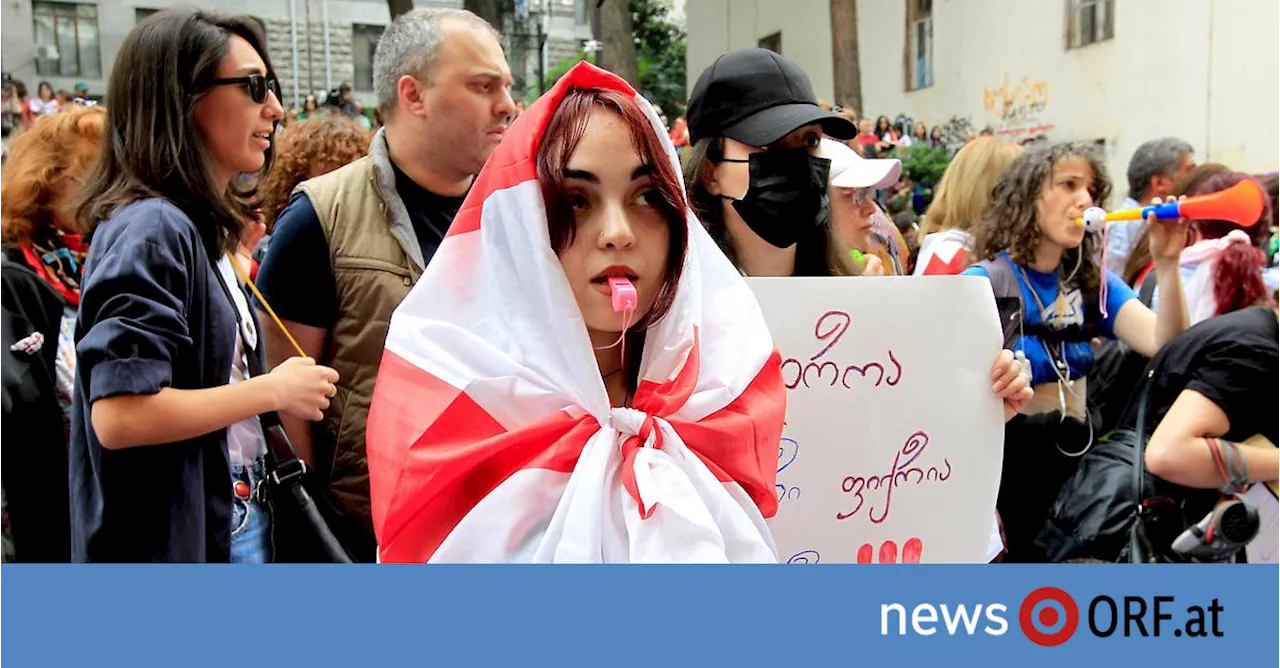 Georgiens „Agentengesetz“: Proteste begleiten endgültigem Beschluss