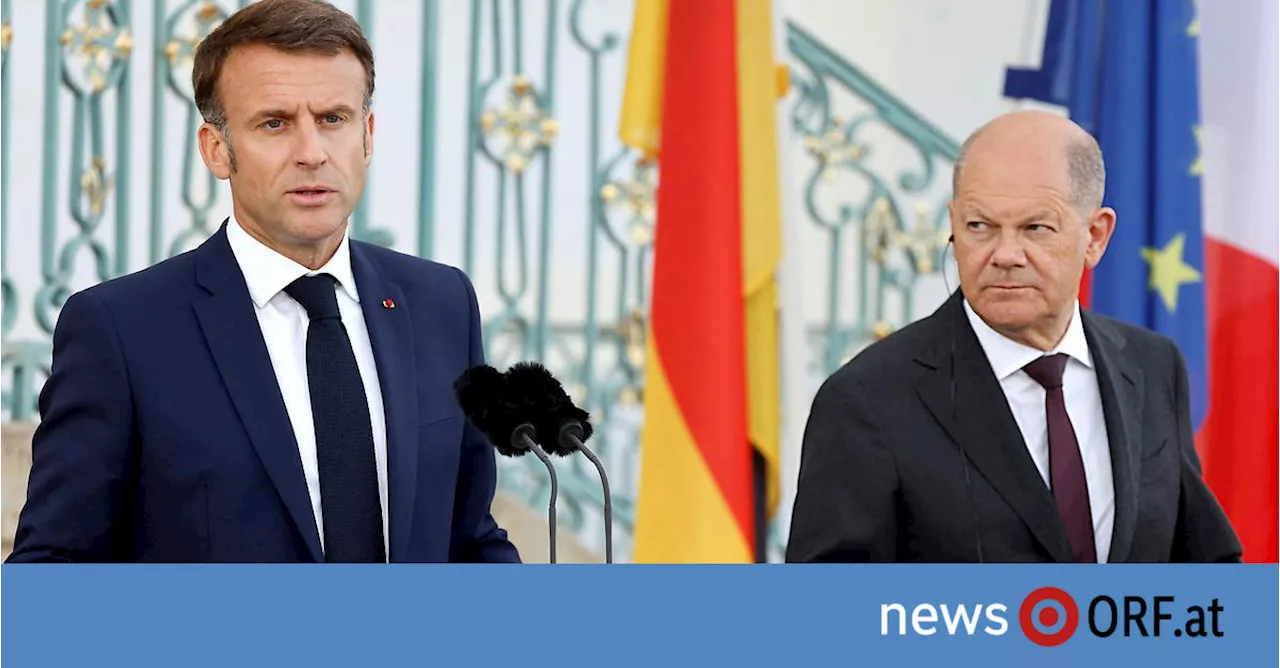 Macron und Scholz: Kiew soll russische Ziele angreifen dürfen