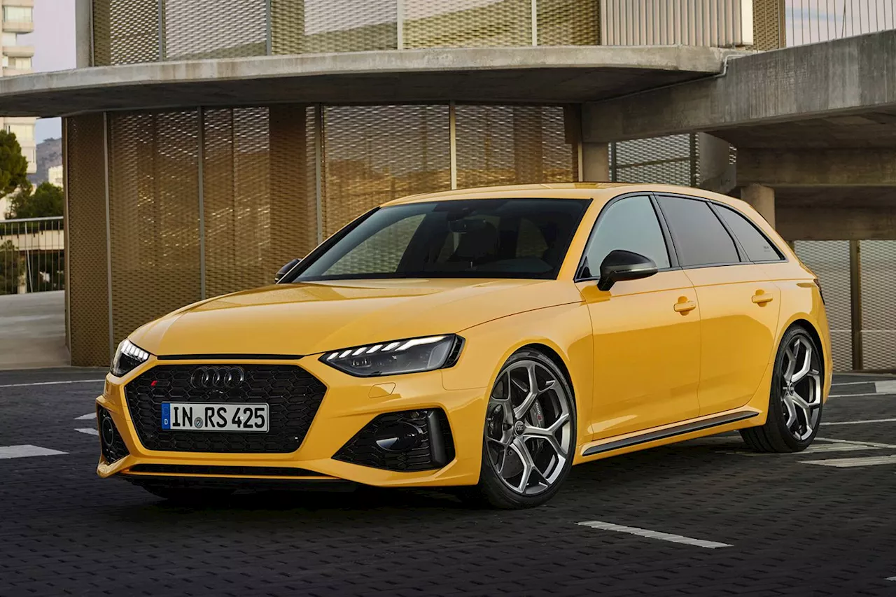 Audi RS4 edition 25 years resurrects Imola Yellow | United States ...