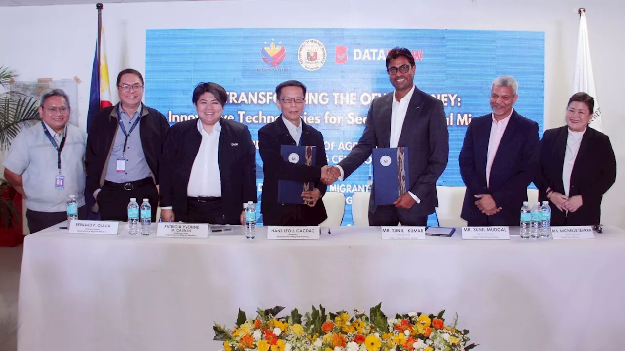 Department of Migrant Workers and DataFlow Group forge strategic partnership to revolutionize services for OFWs