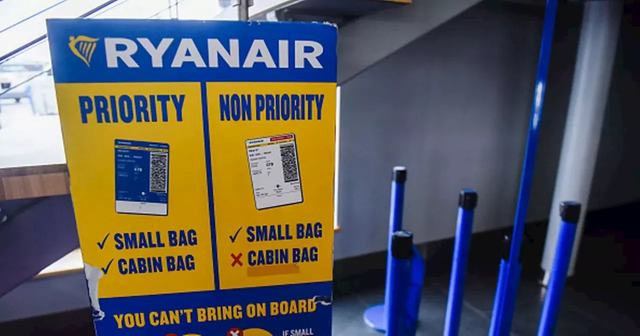 Save on Ryanair baggage fees with clever tip for the price of a bottle of water