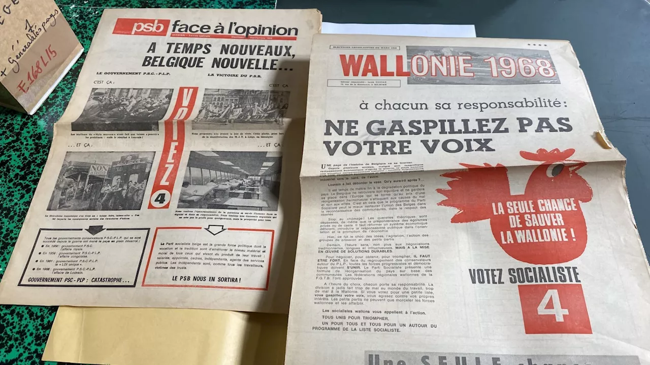 Le Musée de la Vie wallonne lance un appel aux dons d’imprimés électoraux