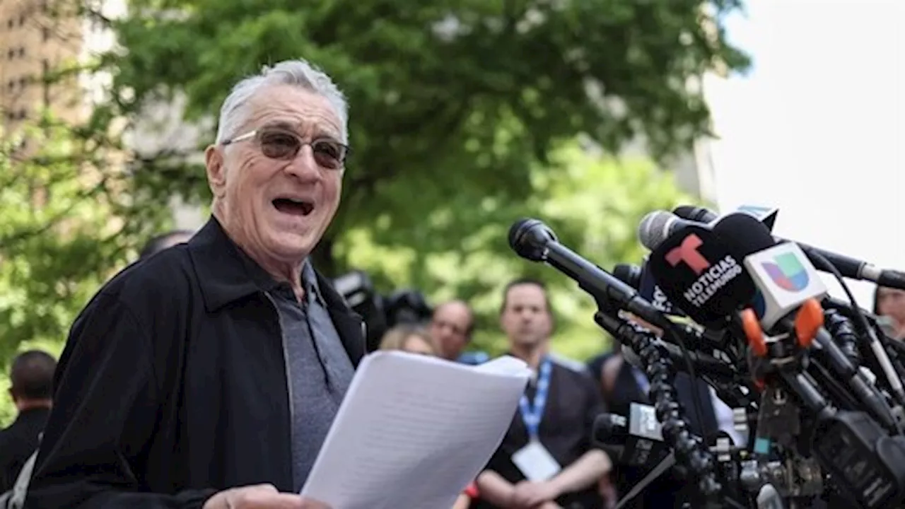 Robert de Niro noemt Donald Trump een 'gevaarlijke clown'