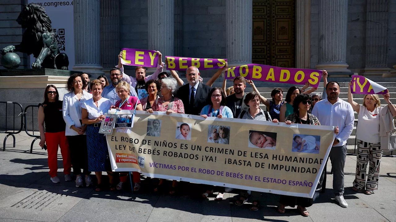 Registran en el Congreso una propuesta de ley para las víctimas de bebés robados en España