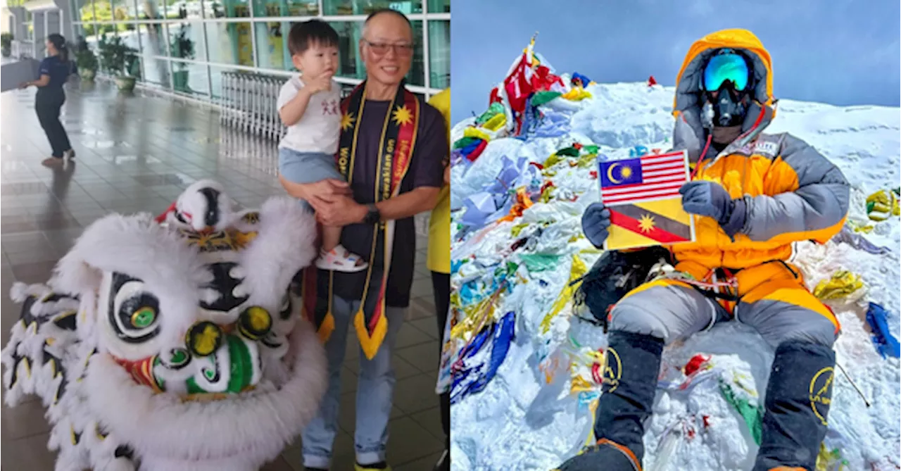 60-Year-Old Grandfather Becomes First Sarawakian To Conquer Mount Everest