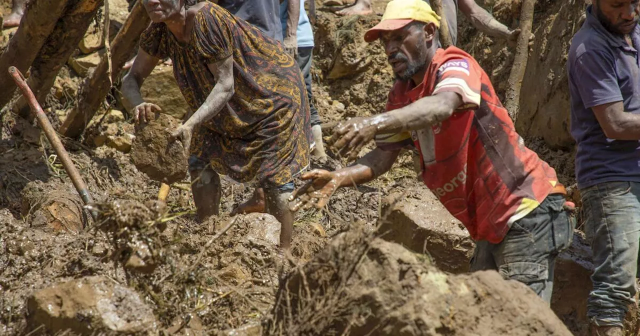 Fears rise a second landslide and disease outbreak loom at site of Papua New Guinea disaster