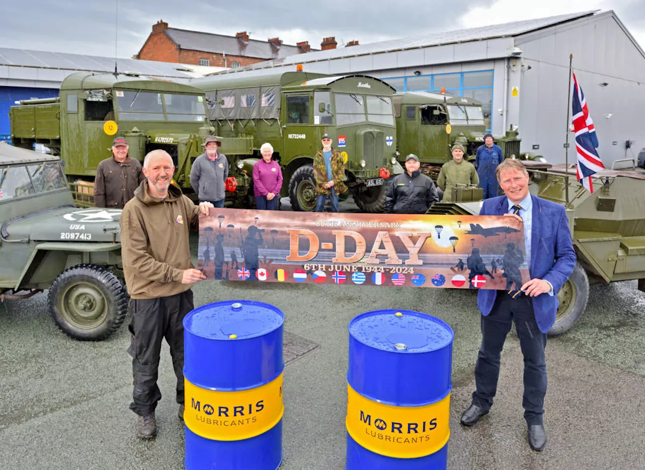 Family to drive military vehicles to Normandy for D Day 80th Anniversary