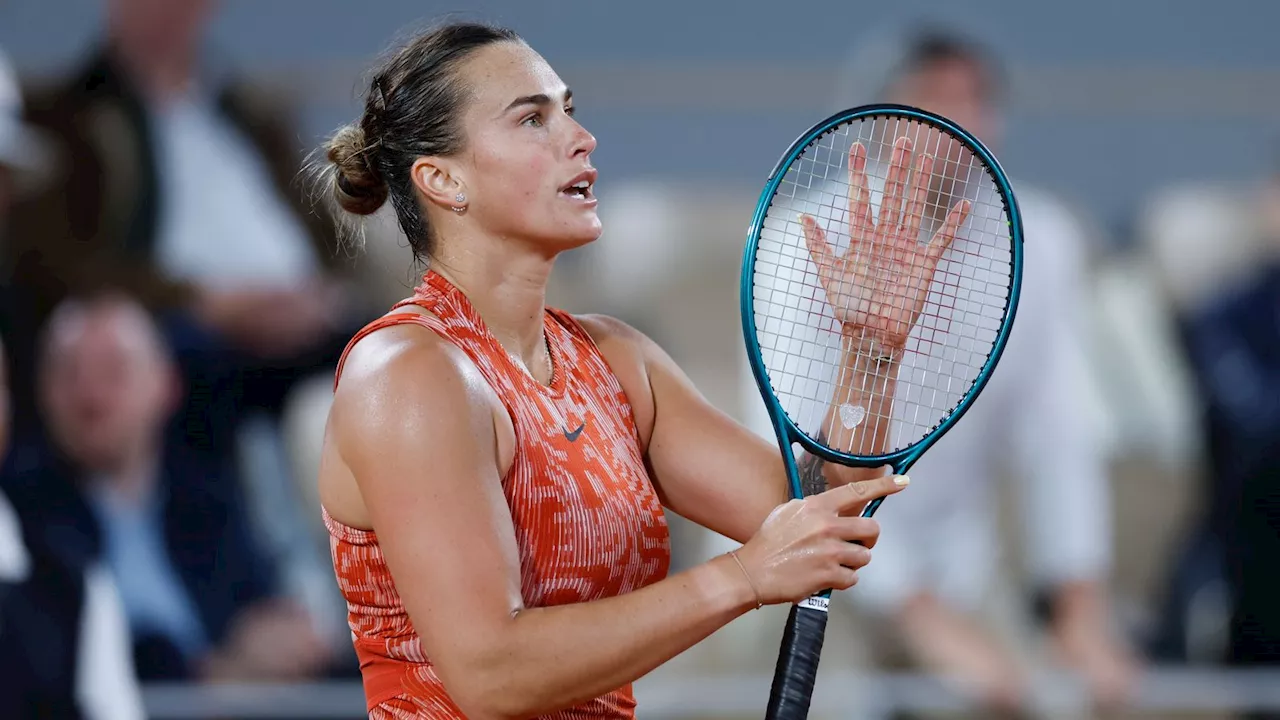 French Open 2024: Aryna Sabalenka launches her Roland Garros campaign with statement victory