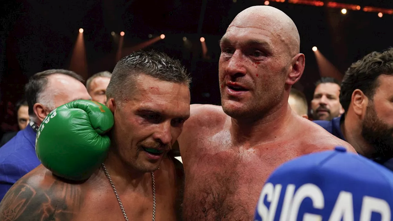 Tyson Fury and Oleksandr Usyk rematch date close to being set, says promoter Frank Warren