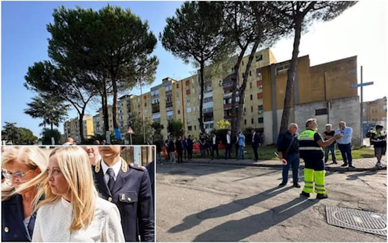 Giorgia Meloni a Caivano, oggi l'inaugurazione del centro sportivo al Parco Verde