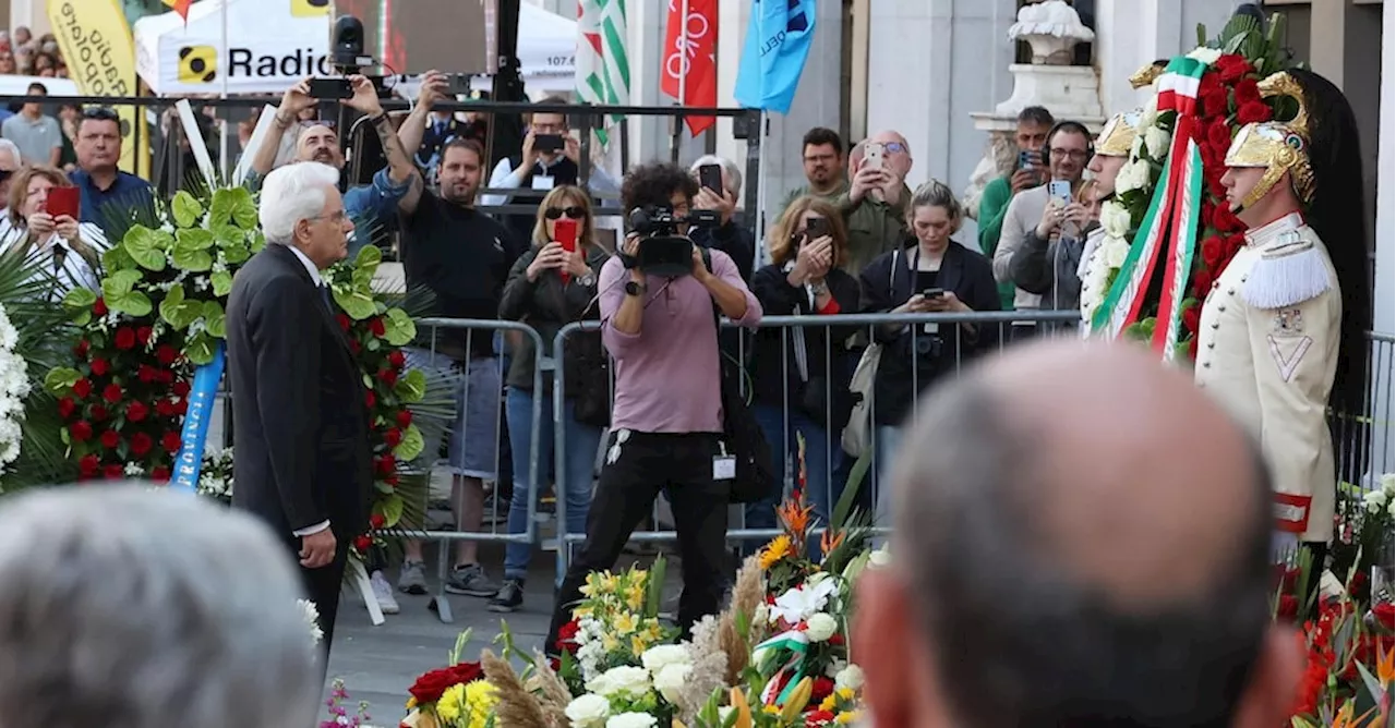 Piazza della Loggia, Mattarella: complicità a eversione da uomini della Repubblica, ideatori ...