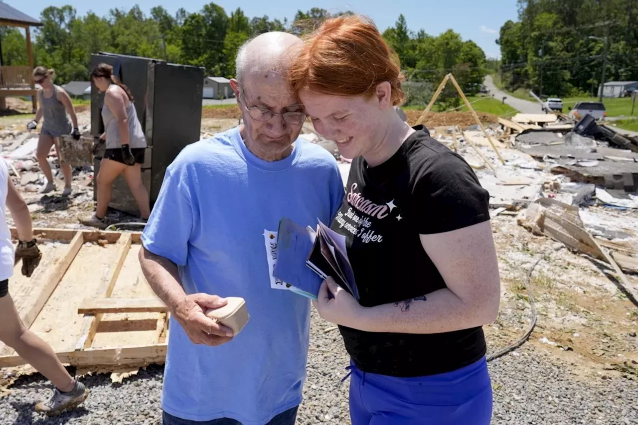 A Kentucky family is left homeless for a second time by a tornado that