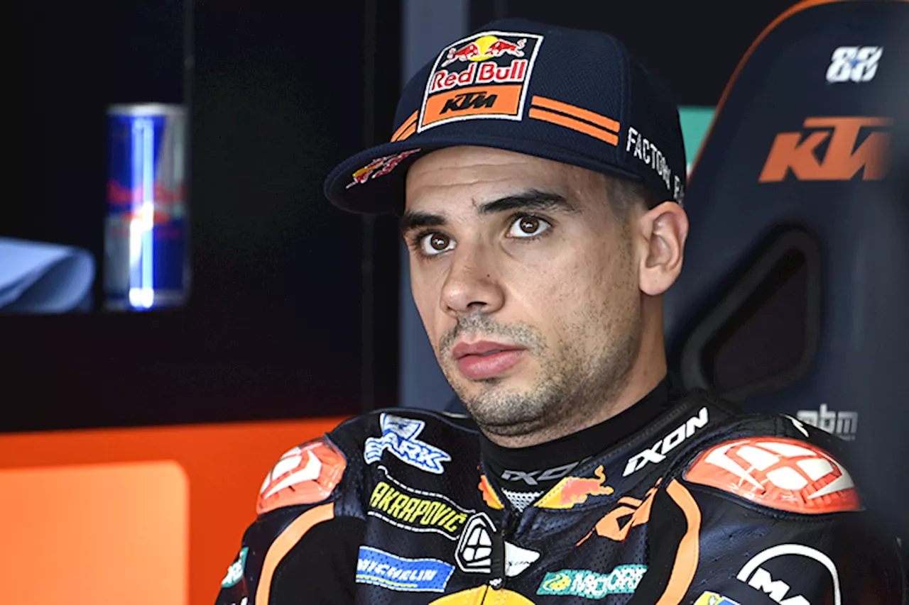 Miguel Oliveira: «So werden wir nie Rennen fahren»