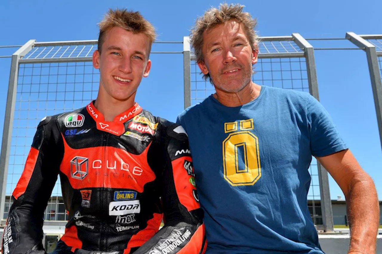 Superbike-Fahrerlager: Wie der Vater, so der Sohn