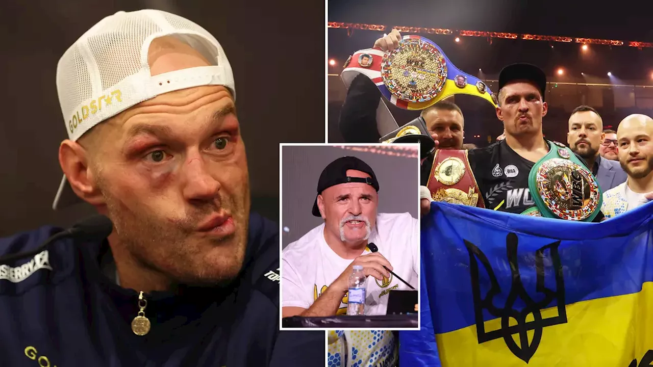 Tyson Fury told to make huge change for Oleksandr Usyk rematch