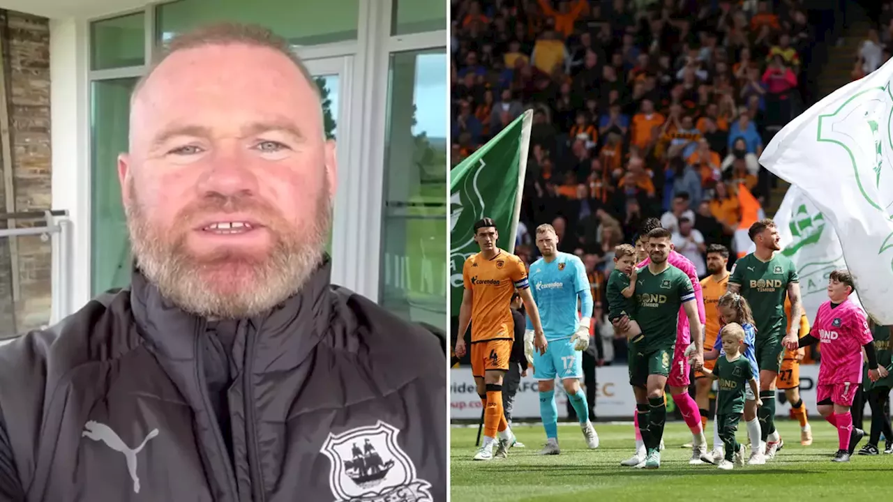 Wayne Rooney to make first major decision as Plymouth manager involving 'highly-rated' player