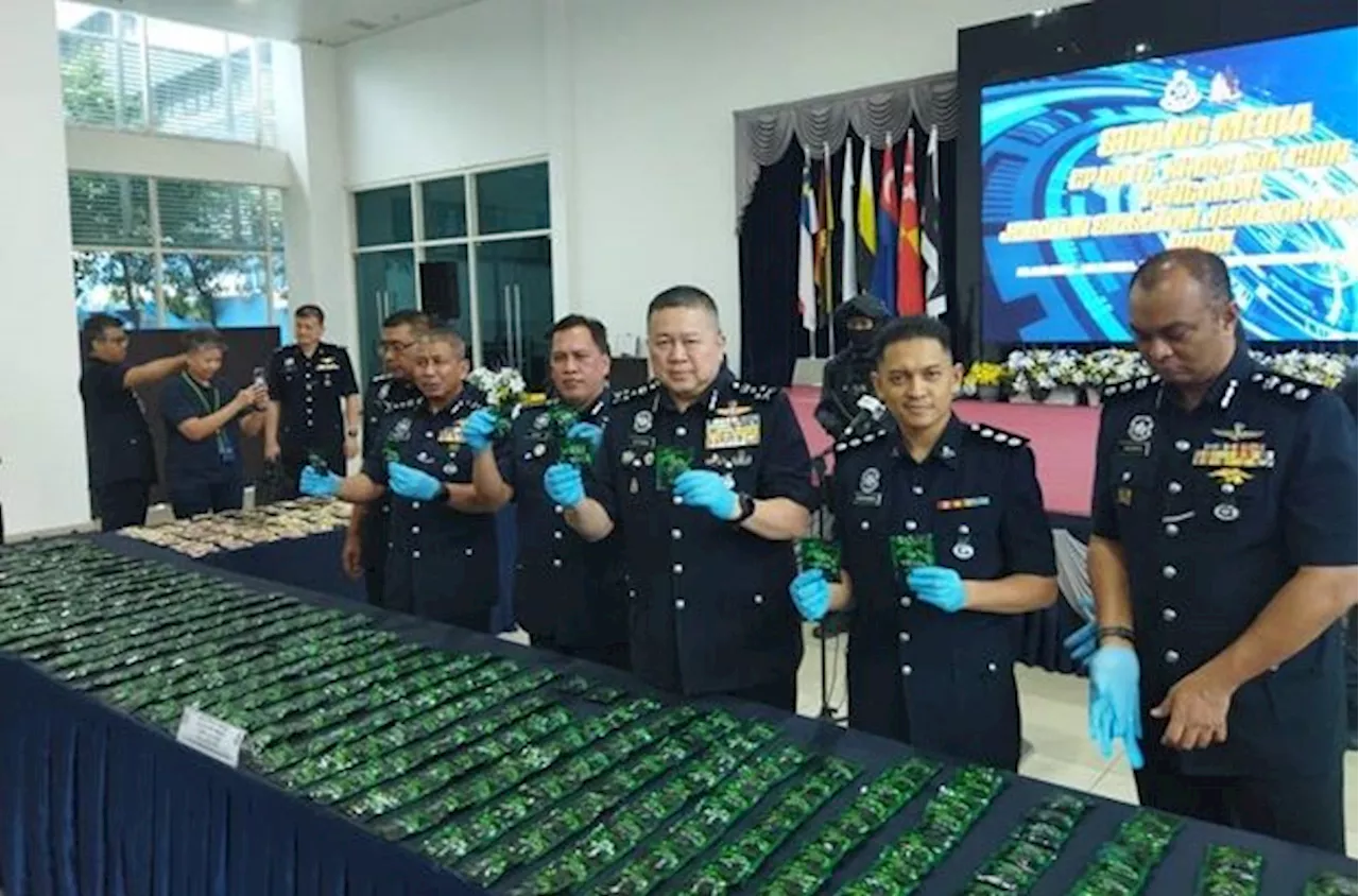 Cops seize nearly 215kg of MDMA worth RM33.65mil in Sentul condo raid