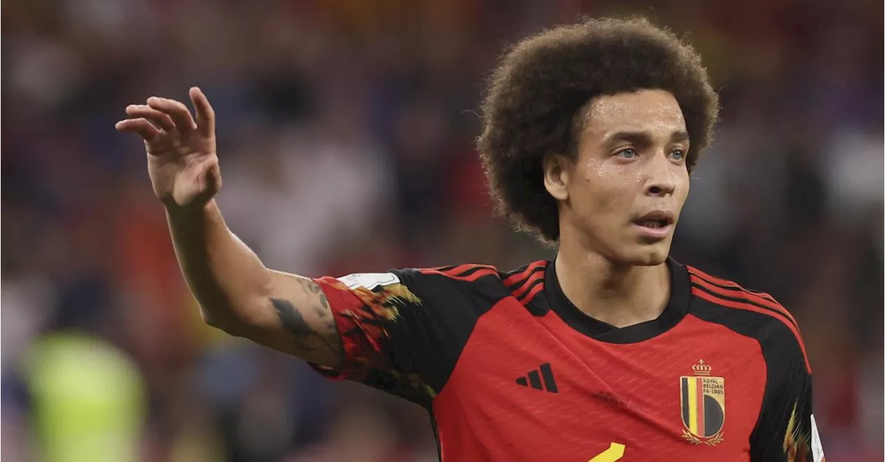 Axel Witsel, le retour chez les Diables rouges au bon moment