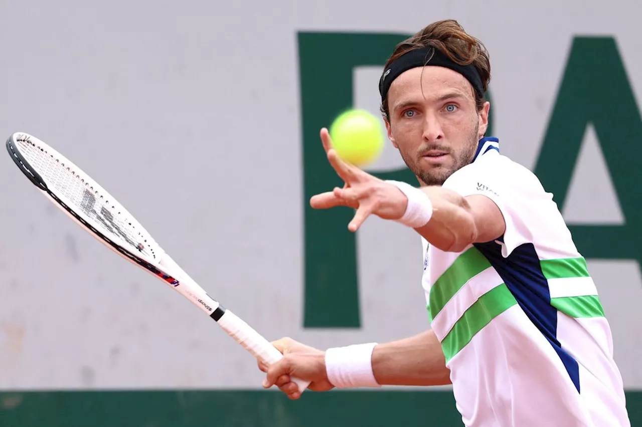 Roland-Garros : Arthur Rinderknech, seul rescapé de la dernière journée du premier tour