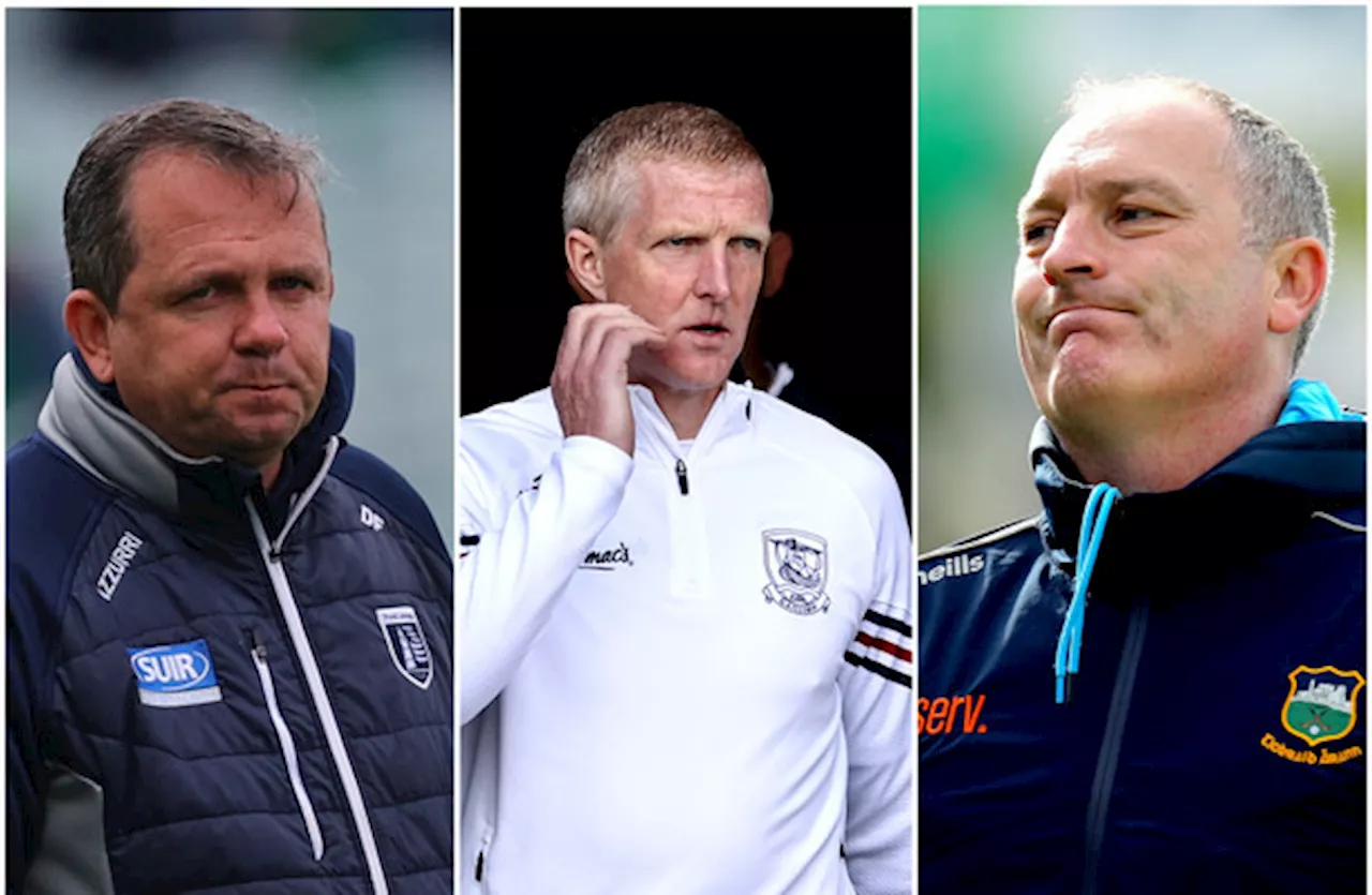 What now for Liam Cahill, Davy Fitzgerald, and Henry Shefflin?