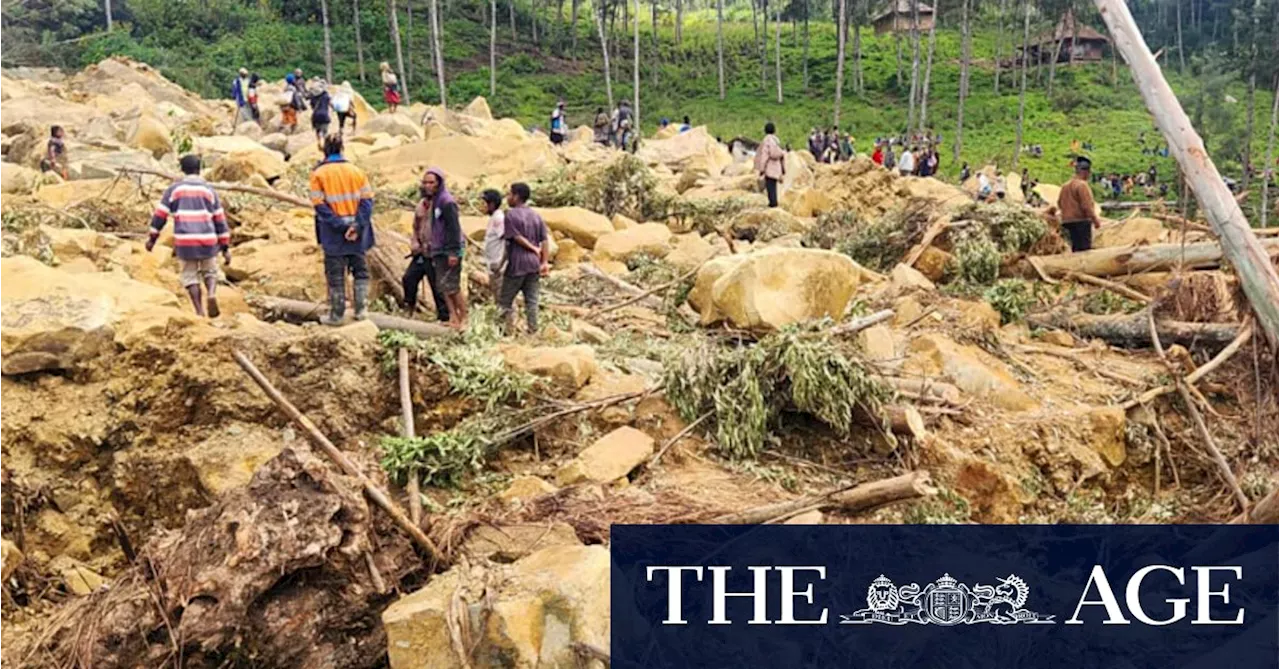 Remote location, tribal tensions among rescue challenges as 2000 feared dead