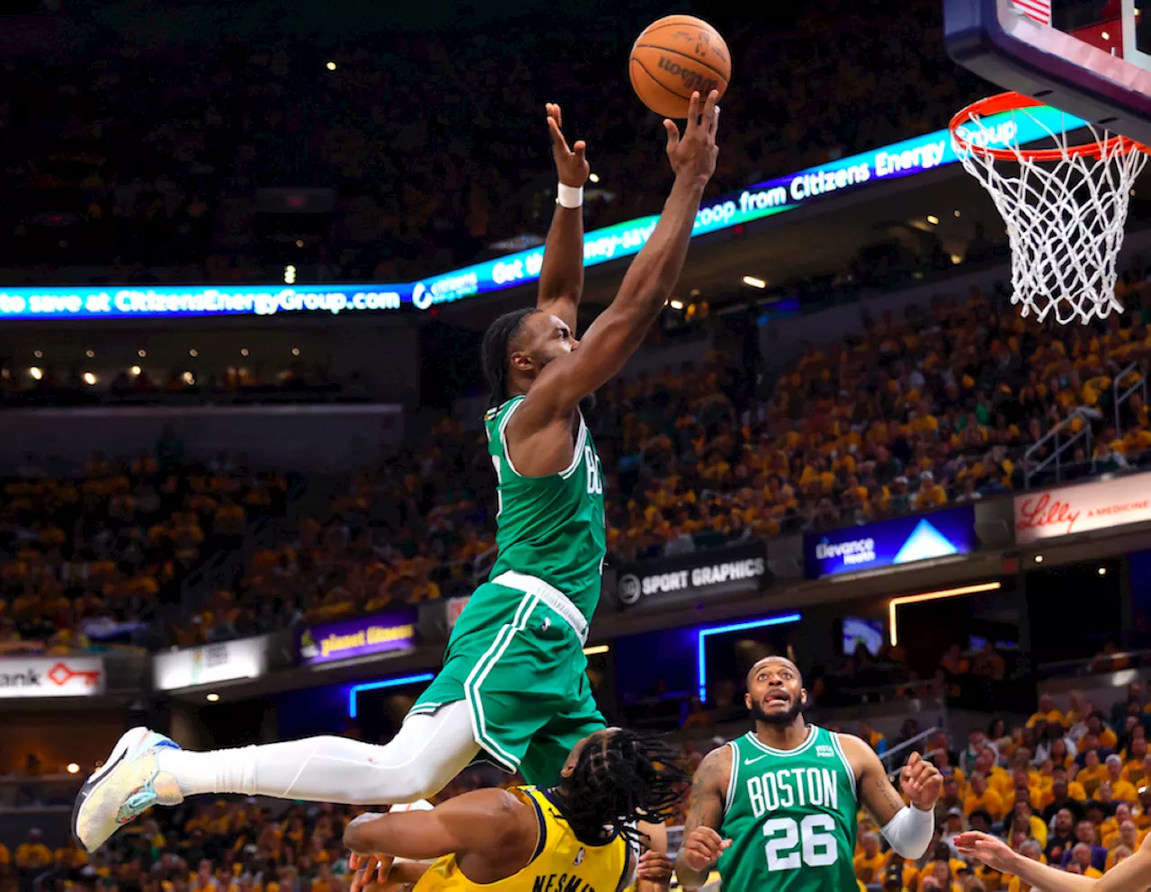 Celtics sweep Pacers to reach NBA Finals