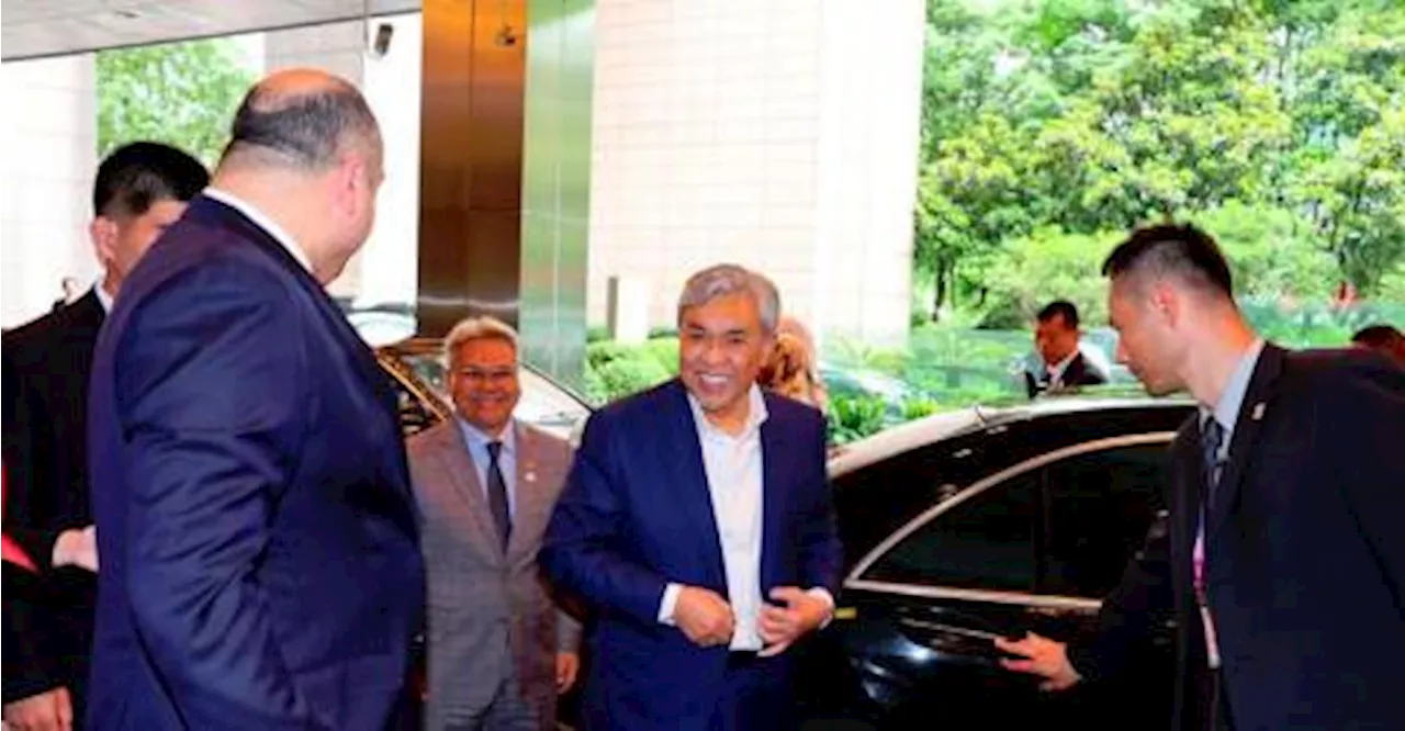 Ahmad Zahid tiba di Beijing, destinasi terakhir lawatan rasmi ke China