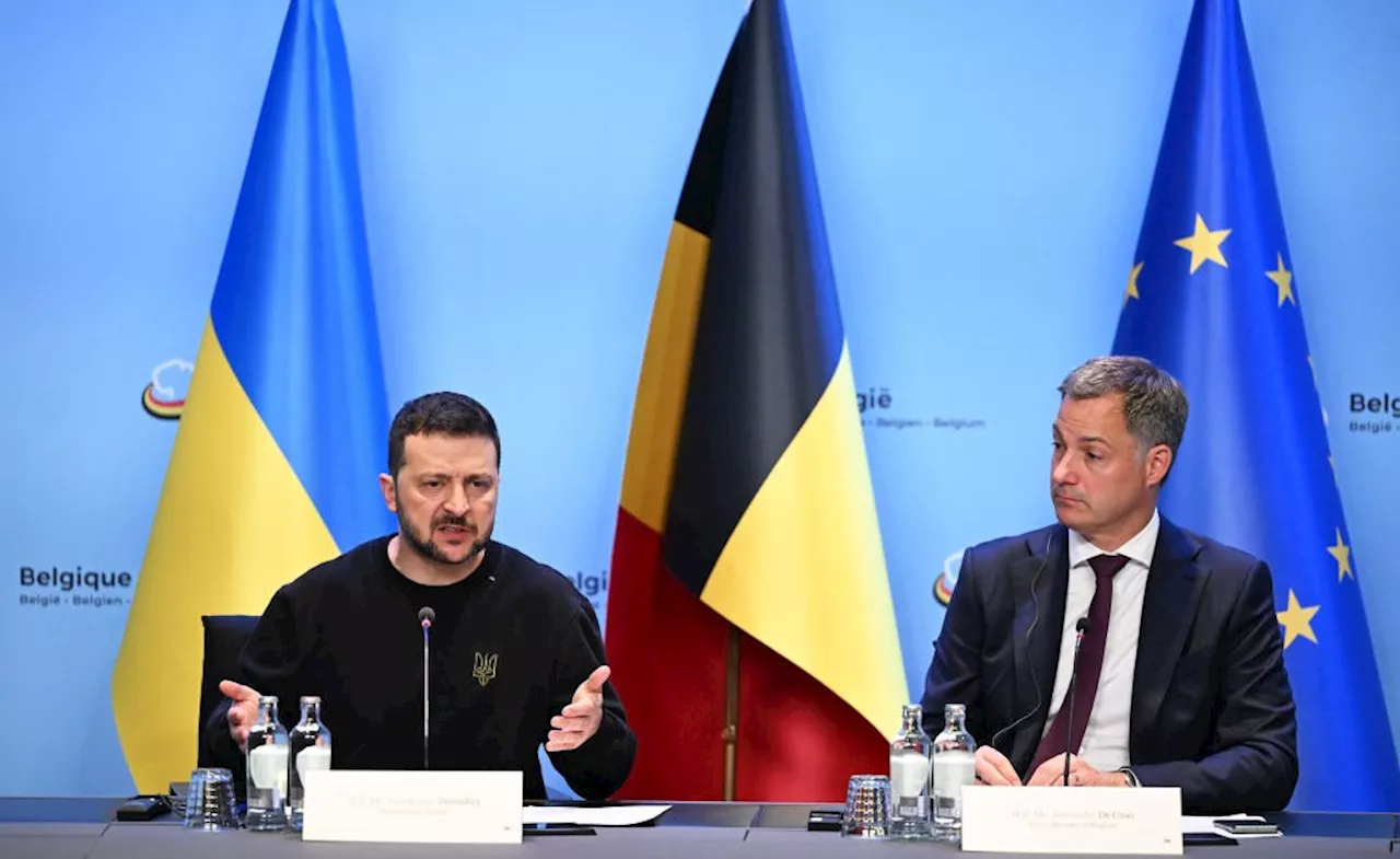 Belgium Commits $1 Billion to Ukraine Amid Zelensky’s Whirlwind European Tour