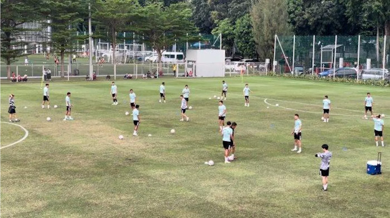 Empat Pemain Absen Dalam Latihan Perdana Timnas Indonesia Jelang Lawan Irak