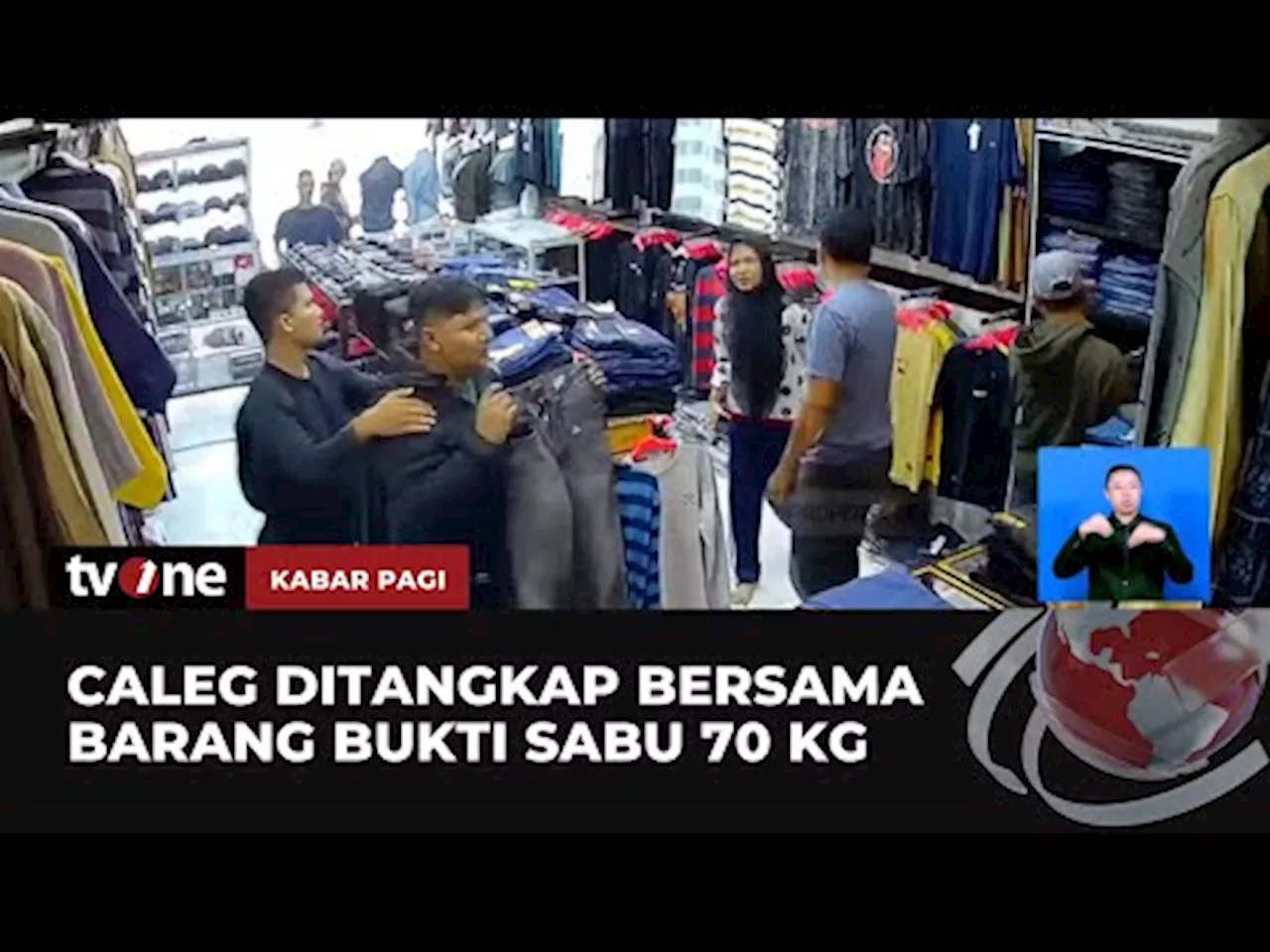 Detik-detik Caleg PKS Diciduk di Toko Baju karena Kasus Narkoba