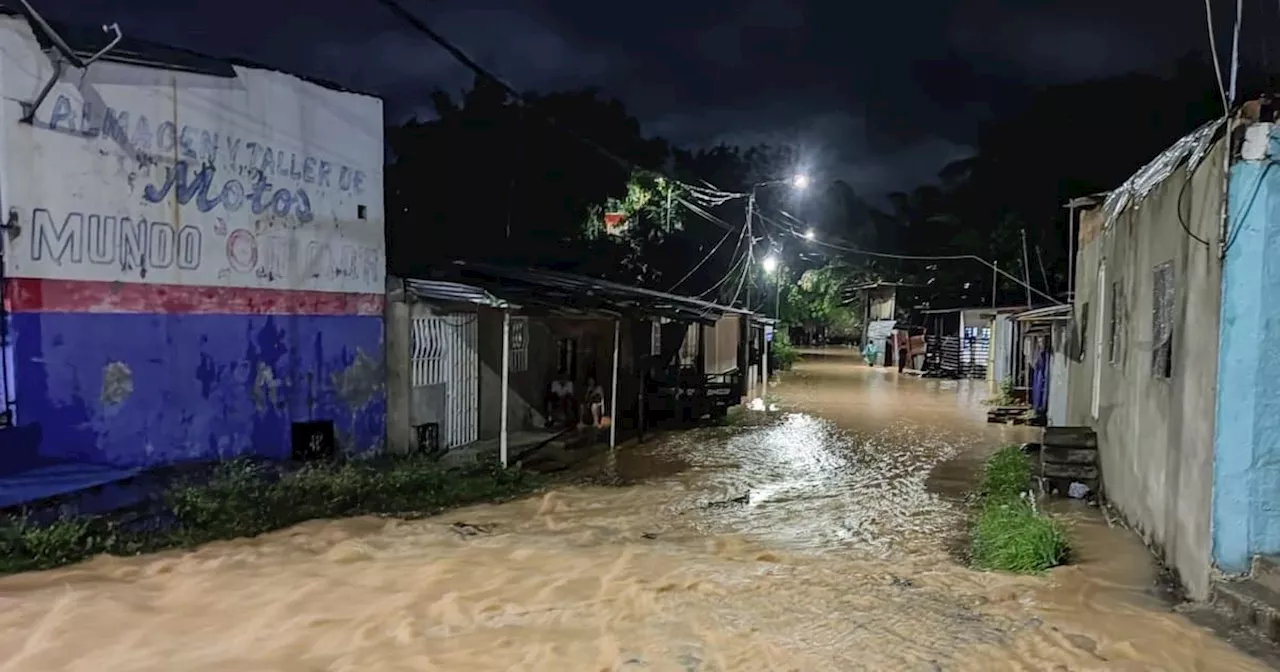 Fuerte aguacero dejó 17 barrios afectados en Barrancabermeja