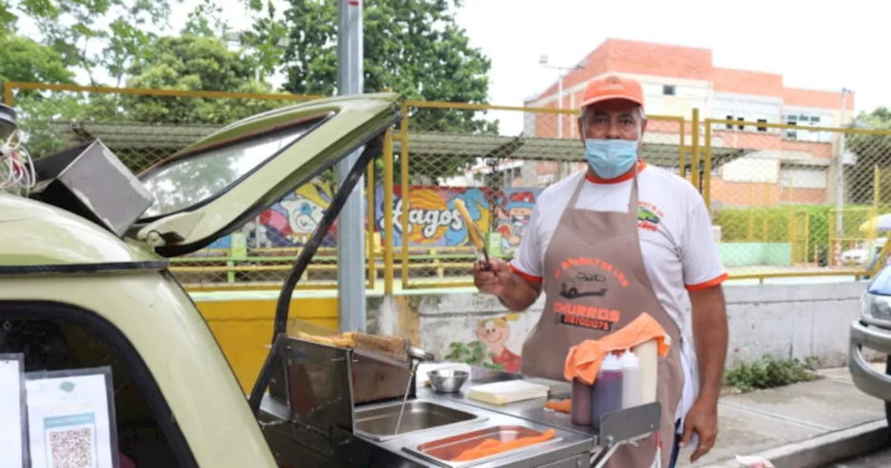 Jorge conduce el único ‘churro móvil’ de toda Bucaramanga y Floridablanca