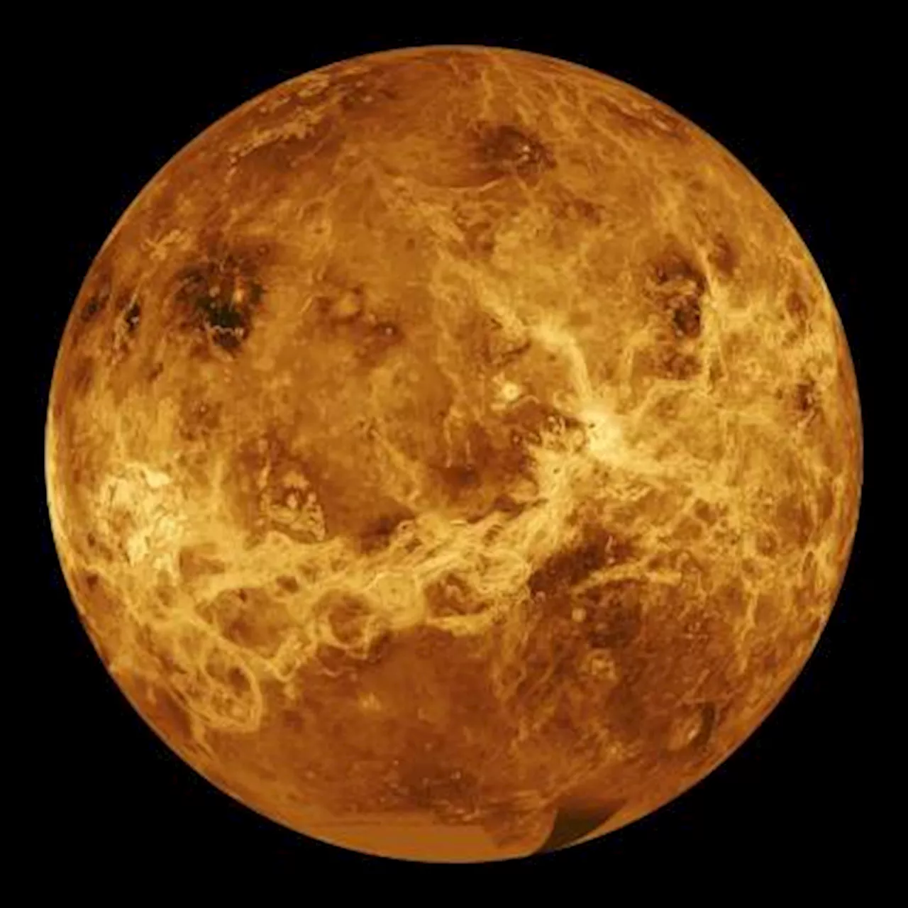 Por primera vez, descubren actividad volcánica y coladas de lava en Venus