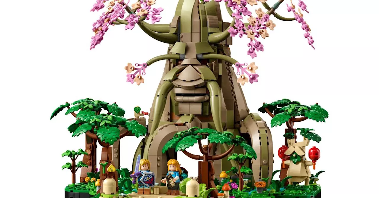 Lego’s first Legend of Zelda set is a 2,500-piece Great Deku Tree