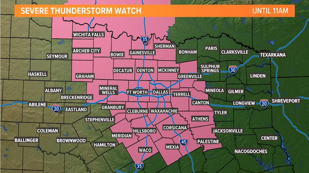 DFW Weather: Severe weather chances continue this week