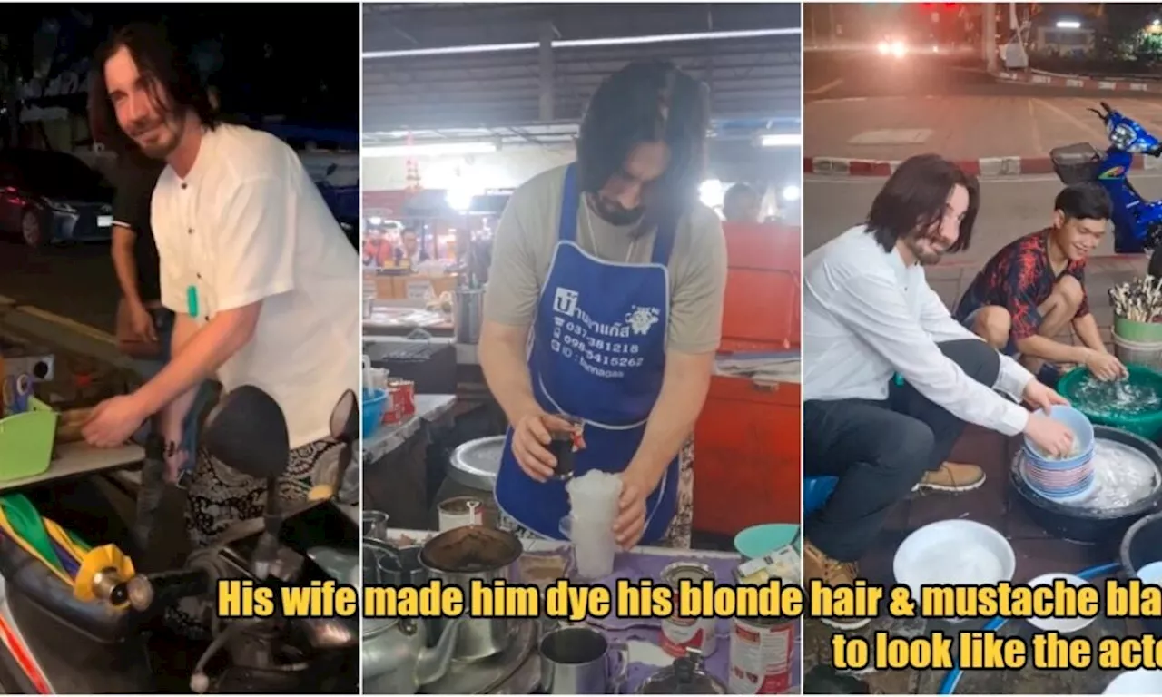 German Man in Thailand Goes Viral for Looking Exactly Like John Wick Actor, Keanu Reeves!