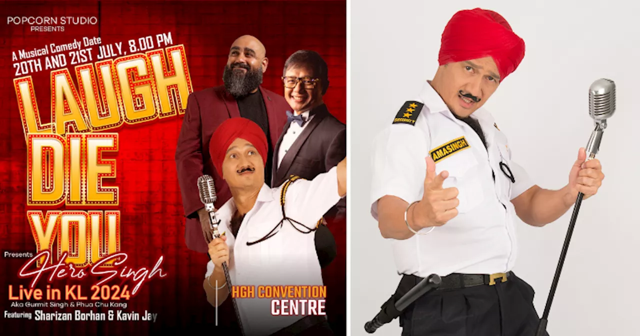 – Hero Singh Live in KL 2024': Catch This Uproarious Live Performance Featuring Singapore's Gurmit Singh!