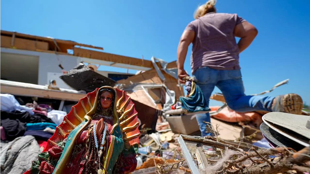 23 are dead across the US after weekend tornadoes. Texas is getting battered again