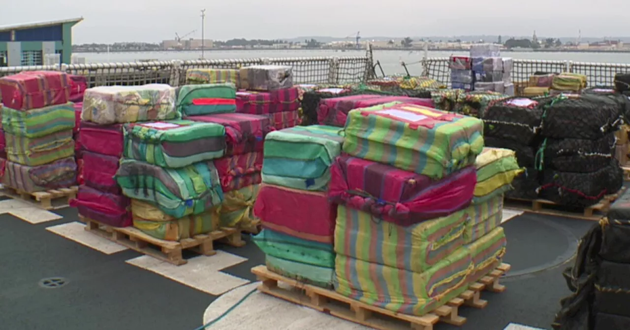 Coast Guard Drugs: Over 33,000 pounds of cocaine worth $468M offloaded ...